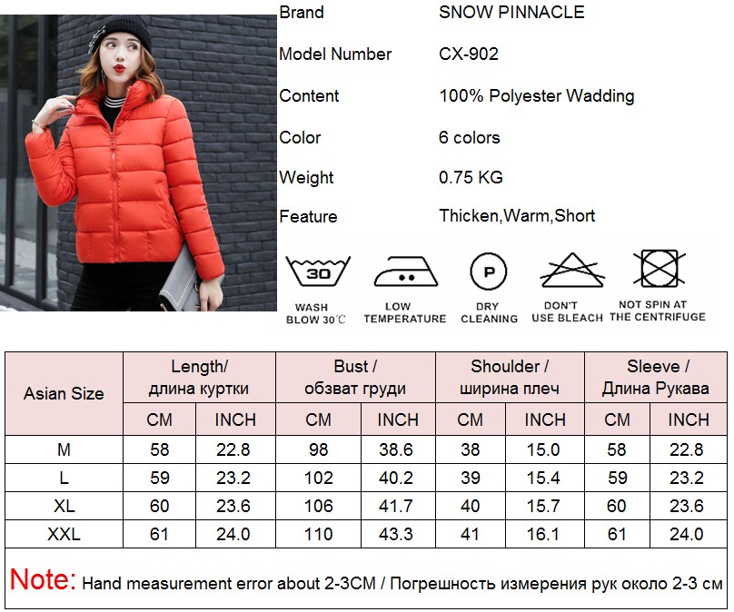 New Winter Short Jacket Women 2018 Fashion Autumn Warm Thicken Cotton ...